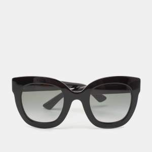 Gucci Black Interlocking G Star Crystals Sunglasses