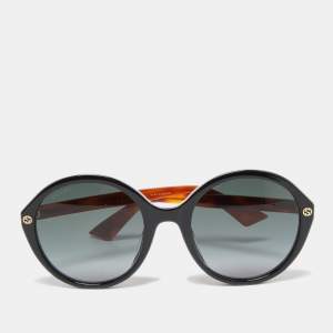 Gucci Black/Brown Interlocking G Gradient Sunglasses