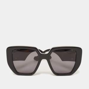 Gucci Black GG0956S Square Oversized Sunglasses