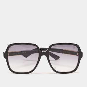 Gucci Black Gradient GG1189S Logo Oversized Sunglasses