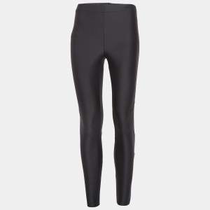 Gucci Black Side Stripe Jersey Leggings S