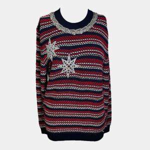 Gucci Knitted Sweater with Star Sequins S