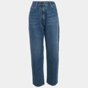 Gucci Blue Washed Denim Straight Leg Jeans L Waist 31"