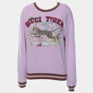 Gucci Tiger Embroidered Sweater