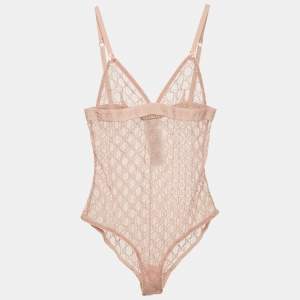 Pre Owned بوديسوت غووتشي تول وردي شاحب GG بحمالات مقاس صغير