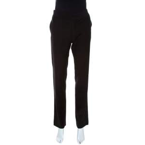 Gucci Black Wool Straight Leg Pants S