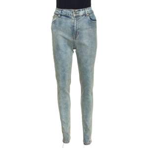 Gucci Dirty Indigo Denim Slim Fit Jeans M