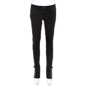 Pre Owned Gucci Black Denim Skinny Jeans M