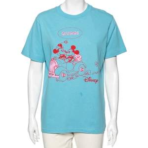 Gucci x Disney Blue Cotton printed Short Sleeve T-Shirt M