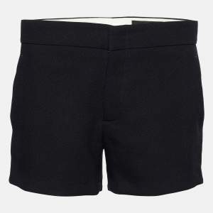 Gucci Black Crepe Pocket Detail Shorts S