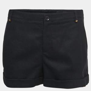 Gucci Black Wool Stud Detailed Shorts S