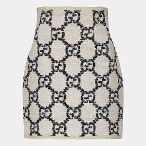 Gucci  Women's Cotton Mini Skirt - Black - S