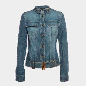 Gucci Vintage Blue Denim Jacket M
