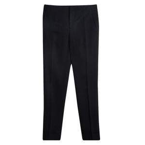 Pre Owned Gucci Black Tailored Straight Fit Trousers S