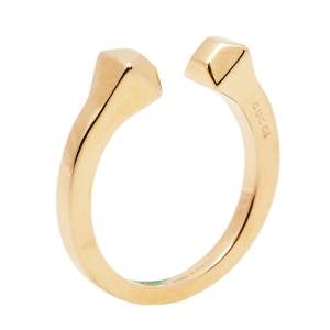 Gucci 18K Yellow Gold Chiodo Ring Size EU 54