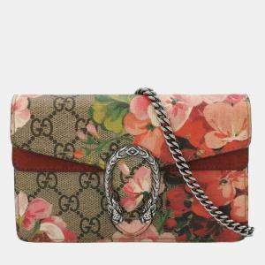 Gucci Blooms Coated Canvas Dionysus Crossbody Bag