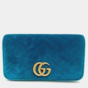 Gucci Marmont Velvet Mini Crossbody Bag