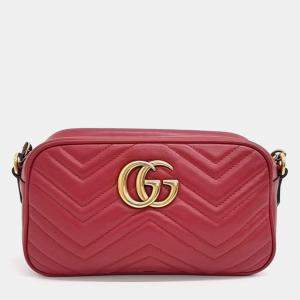 Pre Owned Gucci Marmont Crossbody Bag
