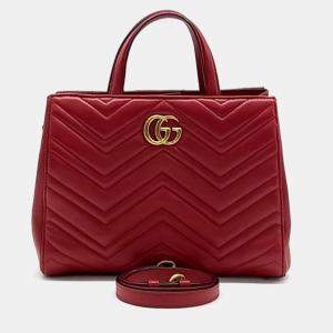 Gucci Marmont Matrace Tote Bag