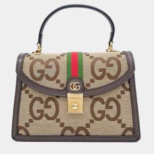 Pre Owned Gucci Ophidia Top Handle Bag