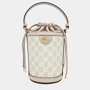 Pre Owned Gucci Ophidia mini bucket bag