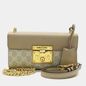 Gucci padlock mini shoulder bag