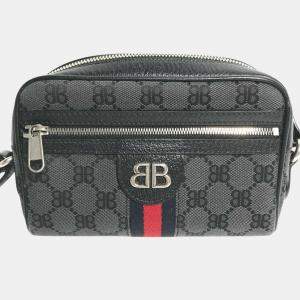 Gucci x Balenciaga Black Pochette Crossbody bag
