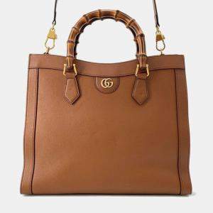 Gucci Diana Medium Bamboo Handle Tote Bag