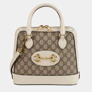 Gucci Horsebit 1955 Small Top Handle Tote And Crossbody Bag