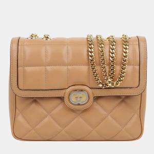 Gucci Deco Small Leather Shoulder Bag