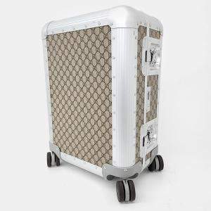 Gucci Beige Coated Canvas Porter Cabin Plus Trolley bag