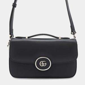 Gucci Black Leather Petite Mini Shoulder Bag