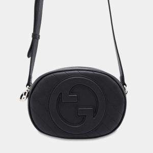Gucci Black Leather Blondie Shoulder Bag