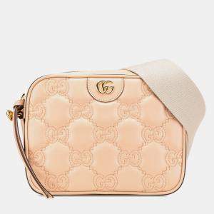 Gucci Small GG Matelasse Leather Crossbody Bag Bag