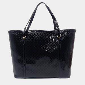 Gucci Black Patent Leather shoulder bag
