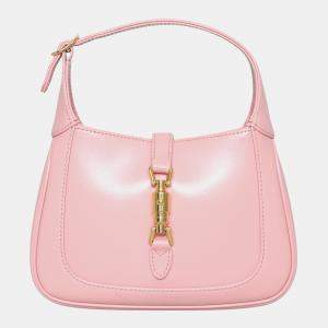 Gucci Pink Leather Mini Jackie 1961 Bag