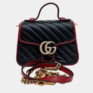 Gucci GG Marmont Mini Top Handle Bag