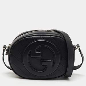 Gucci Black Leather Blondie Mini Shoulder Bag
