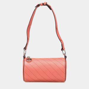 Gucci Pink Mini Leather Blondie Shoulder Bag