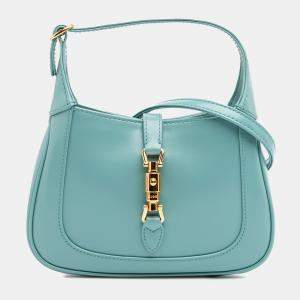 Gucci Blue Mini Calfskin Jackie 1961 Crossbody