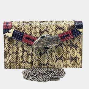 Gucci Multicolor Leather Lilith Flap Shoulder Bag
