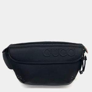 Gucci Black Fabric Belt Bag