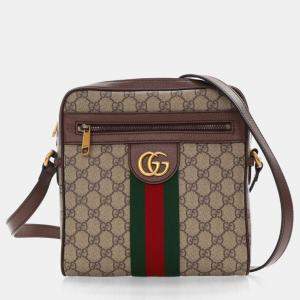 Gucci Medium GG Canvas Ophidia Messenger Bag