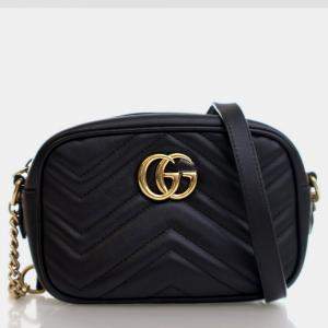 Gucci Mini Calfskin Marmont Chain