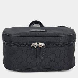 Gucci Black Fabric Hip Sack