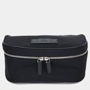 Gucci Black Fabric Web Techno Hip Sack