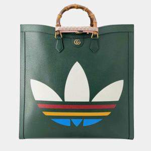 Gucci Green x Adidas Maxi Diana Satchel