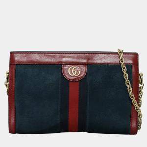 Gucci Ophidia Web Crossbody Clutch