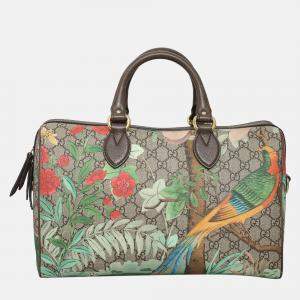 Gucci Tian GG Supreme Boston Bag