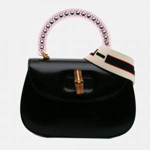 Gucci Classic Top Handle Medium Limited Edition Calfskin Acrylic Bag